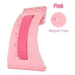 2Danlu Pembe Mıknatıslı Sırt Masajı Lomber Boyun Sedye Omurga Tahtası Sırt Desteği Relax Servikal Masajeador Fitness Germe Masajı Sırt Kraker (Yurt Dışından)