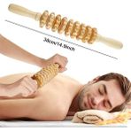 2Danlu Stil A Anti-Selülit Ahşap Vücut Masajı Rulo Gua Sha Fincan Lenfatik Drenaj Kurulu Ahşap Terapi Masaj Aletleri Kas Relax Masaj (Yurt Dışından)