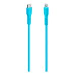 2DK60NM Ttec Usb-C - Lightning Hızlı Şarj Kablosu 120CM Neon Mavi
