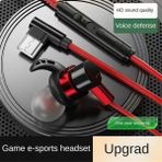 2Guoyang 06 Tip C/3.5mm Jack Profesyonel Oyun Kulaklığı Kablolu E-Spor Oyun Kulaklıkları Oyun Mikrofonlu Kulaklık Evrensel Telefon Laptop Için (Yurt Dışından) - Renkli