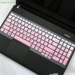 2Guoyang Fadepink Silikon Klavye Kapak Için Lenovo Thinkpad W540 W541 W550 L560 L570 T550 T560 P50 P50S P70 P71 |15,6" E540 E555 E560 E565 (Yurt Dışından)