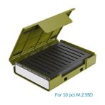 2Guoyang M.2 Kutusu Suntan Orıco 2.5'' M.2 Sabit Disk Koruma Kutusu Etiketli 2.5'' 3.5'' SSD HDD Darbeye Dayanıklı Toz Geçirmez Saklama Kutusu (Yurt Dışından)