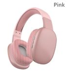 2Guoyang P02-PINK Shoumi Yeni Kablosuz Kulaklıklar Bluetooth Kulaklık Büyük Kulaklık Kaskları Mic ile Destek Tf-Kart Mp3 Telefonlar Laptop Için Oynamak (Yurt Dışından) - Renkli
