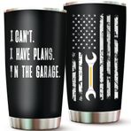 2IMT I Cant I Have Plans In The Garage Tumbler Erkekler İçin Mekanik Hediyeler Erkekler İçin Komik Doğum Günü Hediyeleri Araba Çocuklar İçin Doğum Günü Hediyeleri - Mekanik Erkekler İçin Hediyeler Baba