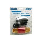 2İn1 Bisiklet 5 Led Fener - Sinyalli Stop Lamba Pilli (5433)