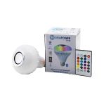2In1-Kumandalı Rgb Led Ampul - Bluetooth Hoparlör Müzik Çalar Led-7W - Hoparlör-3W (Timya/Go1395) 197855