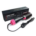 2İN1 ONE STEP KURUTMALI SAÇ DÜZLEŞTİRİCİ - ELEKTRİKLİ FÖN TARAK 1200W (4490)