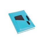 2K 2025 GÜNLÜK ÇİZGİLİ AJANDA S.DERİ TELEFON KILIFLI KAPAK 17X24 CM TURKUAZ