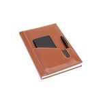 2K 2026 GÜNLÜK ÇİZGİLİ AJANDA S. DERİ AJANDA TELEFON KILIFLI KAPAK 17X24 CM TABA