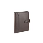 2K 2026 Tarihli Organizer Ajanda 20x26 cm. Kahverengi