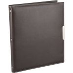 2K 23.5 x 26.5 cm 8 Sıralı 384 Kart Kapasiteli Kahve Suni Deri Kartvizitlik