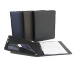 2K 534S A4 Suni Deri Sırt 4 Cm 2 Halkalı Elite Klasör,