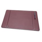 2K 535-4 Bordo Rainbow Suni Deri Tek Parça Pad Sümen