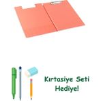 2K A4 SEKRETERLİK KAPAKLI PVC 24X32 CM TURUNCU