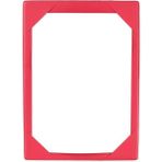 2K Arz Dosyası Duyuru Çerçevesi A5 Pvc 17,5X24 cm - Kırmızı