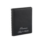 2K Biala 2 Sıralı 80 Kart Kapasiteli Kartvizitlik 11 x 13,5 cm Siyah