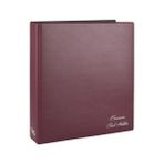 2K Biala Mekanizmalı 8 Sıralı 192 Kart Kapasiteli Kartvizitlik 25 x 26,5 cm Bordo