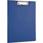 2K Kapaklı Sekreterlik A4 Pvc 100 Yaprak Kapasiteli A4 Clip Board 24x32 cm. Mavi