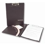 2K Kapaklı Sekreterlik A4 Pvc Double Color 100 Yaprak Kapasiteli Clip Board 24x32 cm. Krem/Kahve