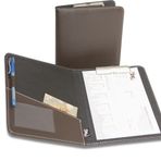 2K Kapaklı Sekreterlik A5 100 Yaprak Kapasiteli Rainbow Cilp Board Vegan 18,5x23 cm.,Kahverengi