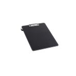 2K Kapaksız Sekreterlik A4 100 Yaprak Kapasiteli Rainbow Clip Board Vegan 23x33 cm. SİYAH