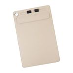2K Kapaksız Sekreterlik Mıknatıslı Sanatsal Çizim A4 Rainbow Art Clip Board Vegan 23,5x35,5 cm. BEJ