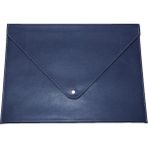 2K Lacivert A4 Suni Deri Çıtçıtlı Dosya 25,5 x 33,5 cm 1 Adet Kaliteli Ürün