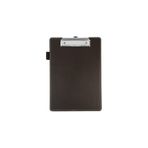 2K Sekreterlik,A5 Küçük Boy,Kapaksız,A5 Clipboard Vegan Suni Deri,17,5x24,5 cm.,Kahverengi