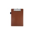 2K Sekreterlik,A5 Küçük Boy,Kapaksız,A5 Clipboard Vegan Suni Deri,17,5x24,5 cm.,Taba