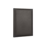 2K Suni Deri Kapaklı Defter Ajanda Tarihsiz Düz,çizgisiz 20x28 Cm.,siyah