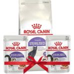 2kg Royal Canin Sterilised 37 Bundle + 2ADET Royal Canin Sterilised Pouch