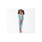 2kids2mom Lilly Pulitzer Organik Kız Çocuk Pijama Takımı Çok Renkli 4 Yaş