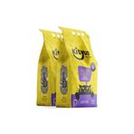 2Li Avantaj Paketi İnce Taneli Tozsuz, Topaklanan Lavanta Kokulu Bentonit Kedi Kumu 2X10kg
