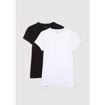 2li Basic Kadın Tişört Fitted/Vücuda Oturan Kesim 1611368-620 Beyaz-620 M