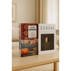 2'li Bohem Tarz Dekoratif Kitap Kutusu | Modern Salon & Ofis Dekoru | Estetik Masa Üstü Aksesuar - Beyaz