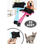 2Li Kedi Taragi Tuslu Evcil Hayvan Kedi Kopek Tuy Toplayici Firca Tarak Kasima Timar Etme Taragi