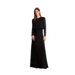 2'li Kroşe Triko Takım Bisiklet Yaka Kolsuz Bluz Beli Lastikli Maxi Etek F7466AX25HS, L