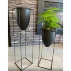 2'Li Metal Ayaklı Saksı (442095774)