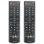 2'li Paket AKB73975789 Yedek Uzaktan LG LED TV AKB73975781 19MN43D 20MT45D 22MT44D 22MT45D 22MT44DP 22MT45VP 22MT45V 22MT45DP 24MT45DP 24MT45D için D