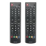 2'li Paket AKB74915380 Yedek Uzaktan LG TV AKB74915380 AKB74915384 AKB74915387 55UH7700 için uygun