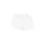2'li Paket Basic Modal Loose Fit Erkek Boxer Beyaz/Beyaz