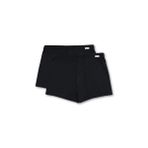 2'li Paket Basic Modal Loose Fit Erkek Boxer Siyah/Siyah