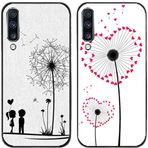 2'li Paket Karahindiba Sevgili Baskılı I TPU Jel Silikon İnce İnce I Arka Telefon Kılıfı (Samsung Galaxy A30S / A50S için)