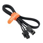 (2'li Paket) YEZriler Anakart ATX CPU 4 Pin Uzatma, Erkek - Dişi Adaptör Kollu Kablo Güç Kaynağı PSU'lar için 20,8 inç (53 cm)
