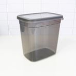 2Li Saklama Kabi Sik Yeni Nesil Saklama Kabi Seti 2 X 1,85 Lt Dikdortgen Antrasit
