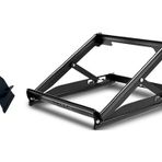 2'li Set - 5 Kademeli Çelik Notebook Laptop Yükseltici Altlık & Telefon Tablet Tutucu Stand - 2 Ürün