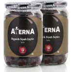 2li Set Aterna Organik Siyah Zeytin (M) 450 gr - 1 kg