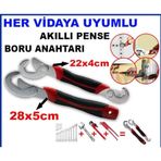 2li SET HER VİDAYA UYUMLU AKILLI ANAHTAR TAKIMI 9-32mm ARASI TÜM VİDALARA ÇOK AMAÇLI BORU ANAHTARI