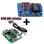 2'li Set Kuluçka Makinesi Termostadı ,kulauçka Zaman Modülü ,zamanlayıcı Modül