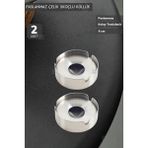 2’li Set Skoçlu Küllük 8 Cm Paslanmaz Çelik Kül Tablası Sigara Küllüğü